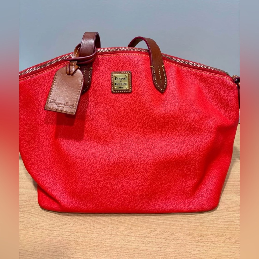 Dooney & Bourke Bright Red Tote Bag